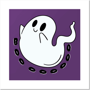 Booooooooo! Cute Ghost Posters and Art